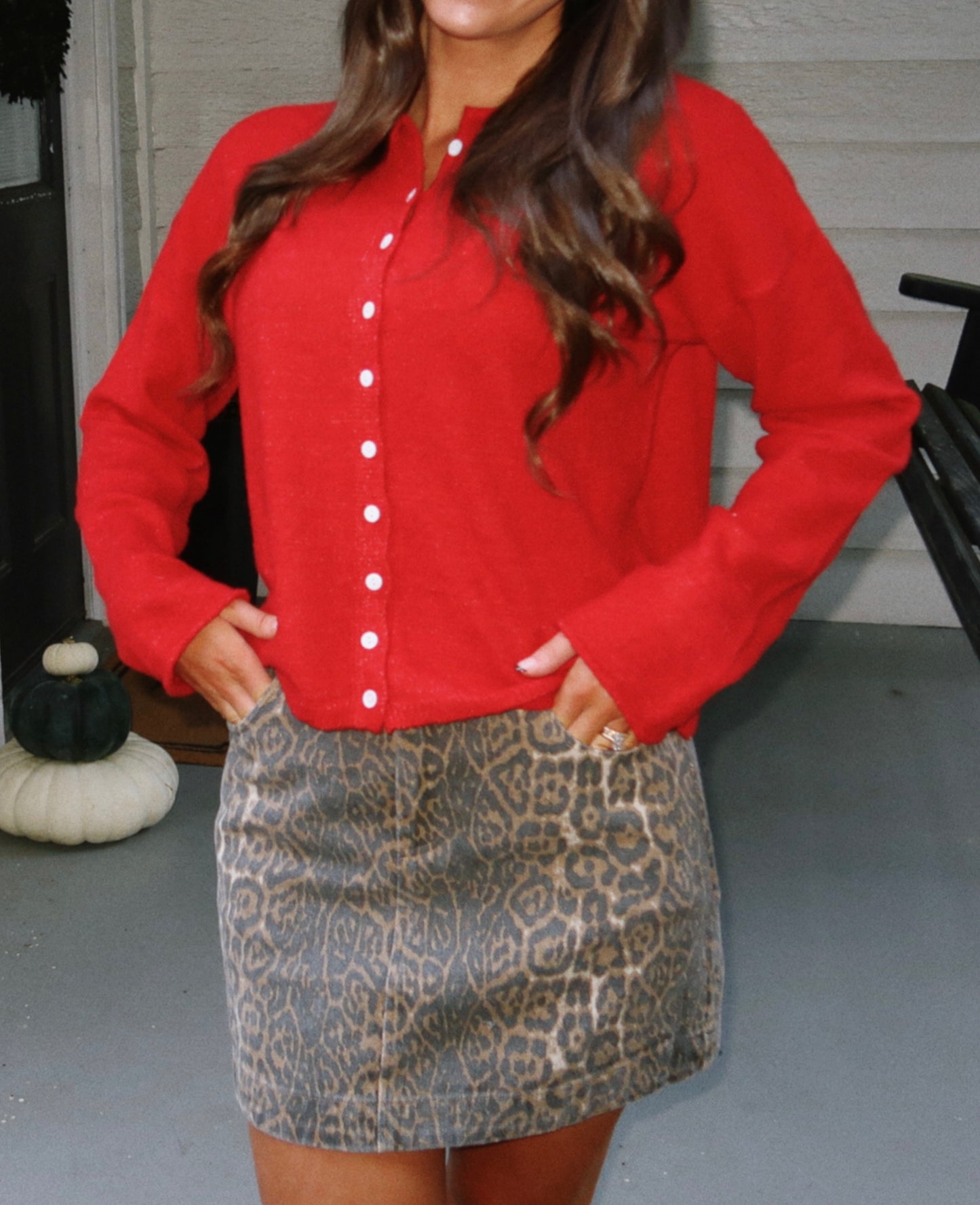 Ryan Sweater - Red