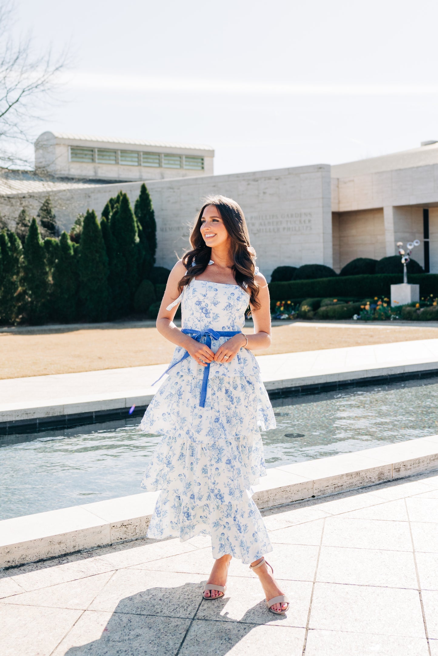 Paloma Dress - Blue