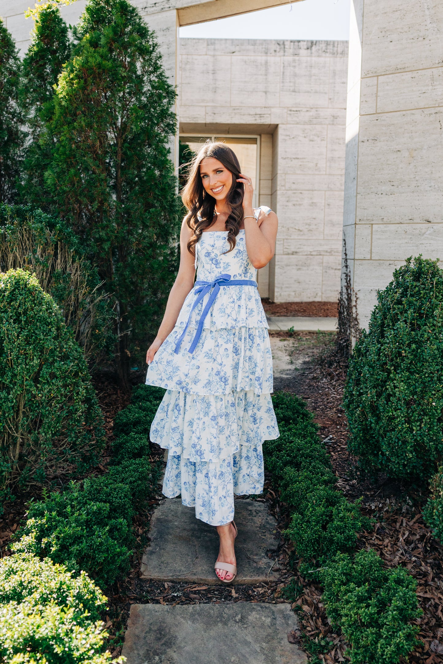 Paloma Dress - Blue
