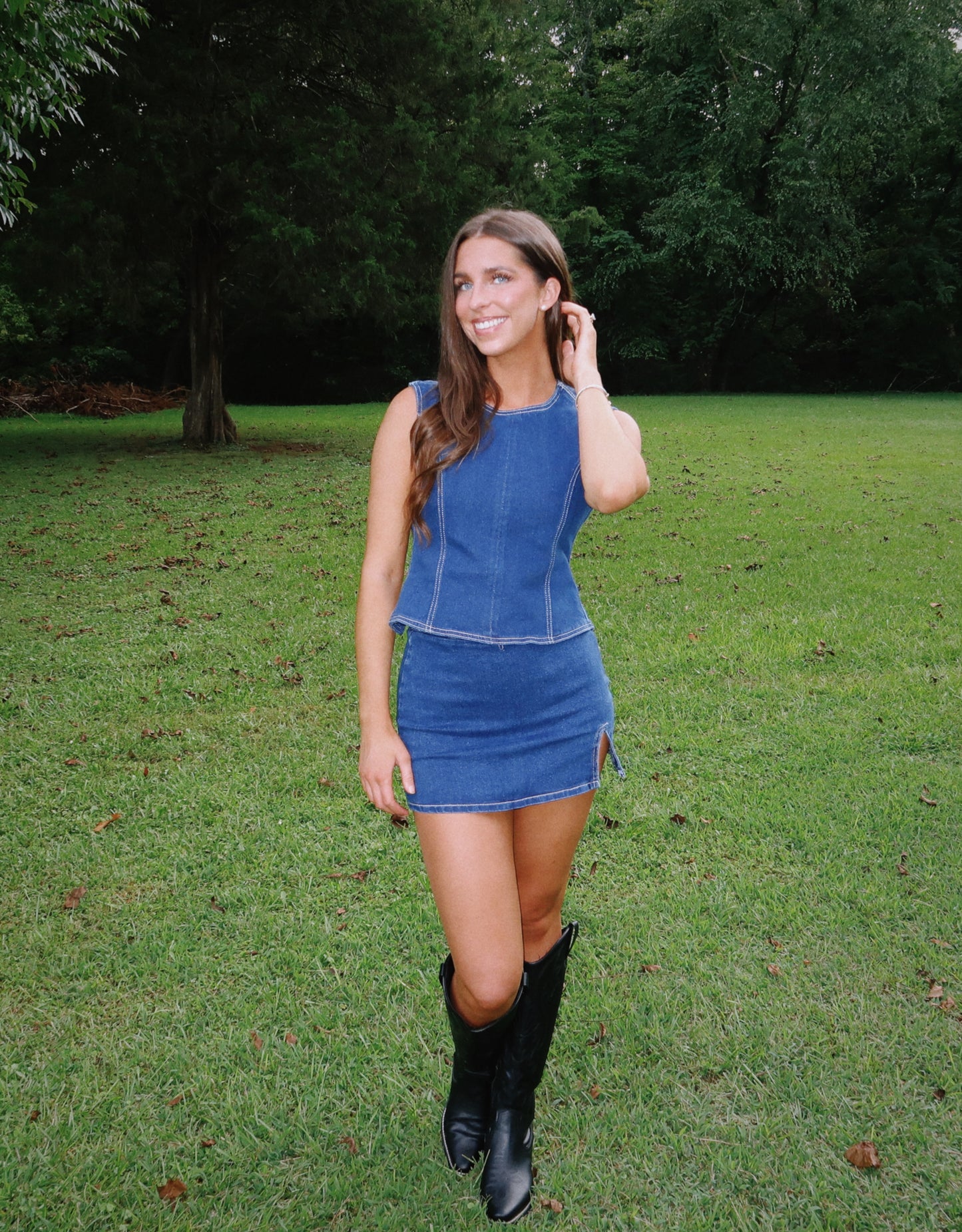 Darcy Denim Set