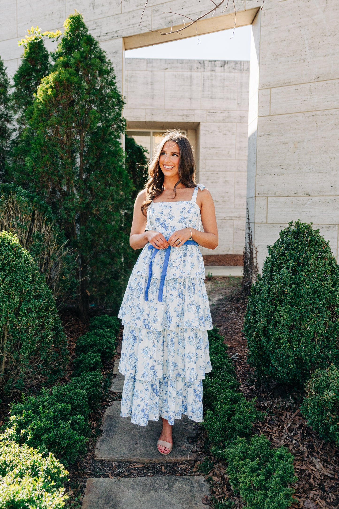 Paloma Dress - Blue