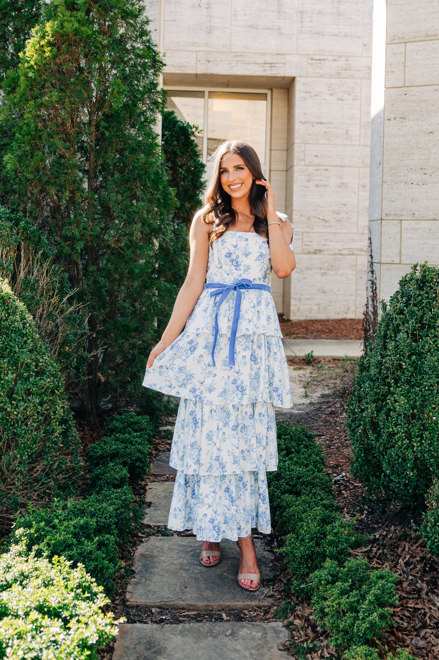 Paloma Dress - Blue
