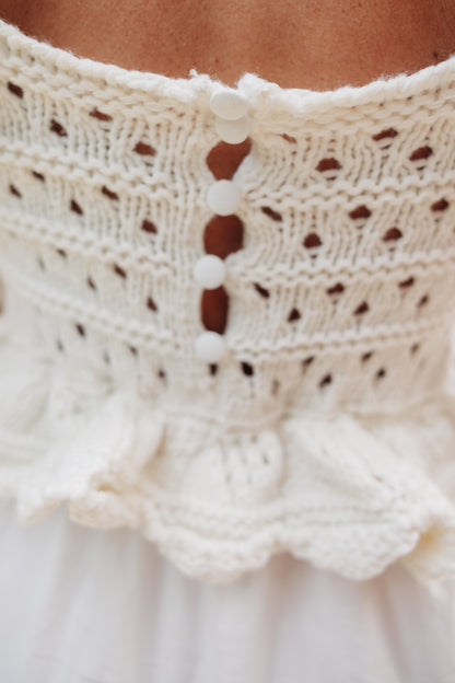 Ivory Knit Dress