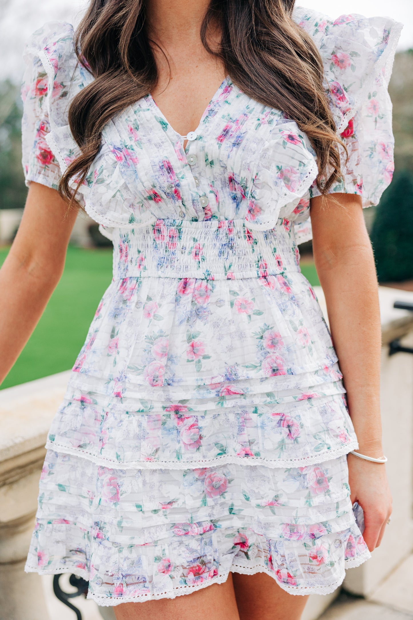 In Bloom Dress (Pink + Purple)