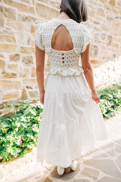 Ivory Knit Dress