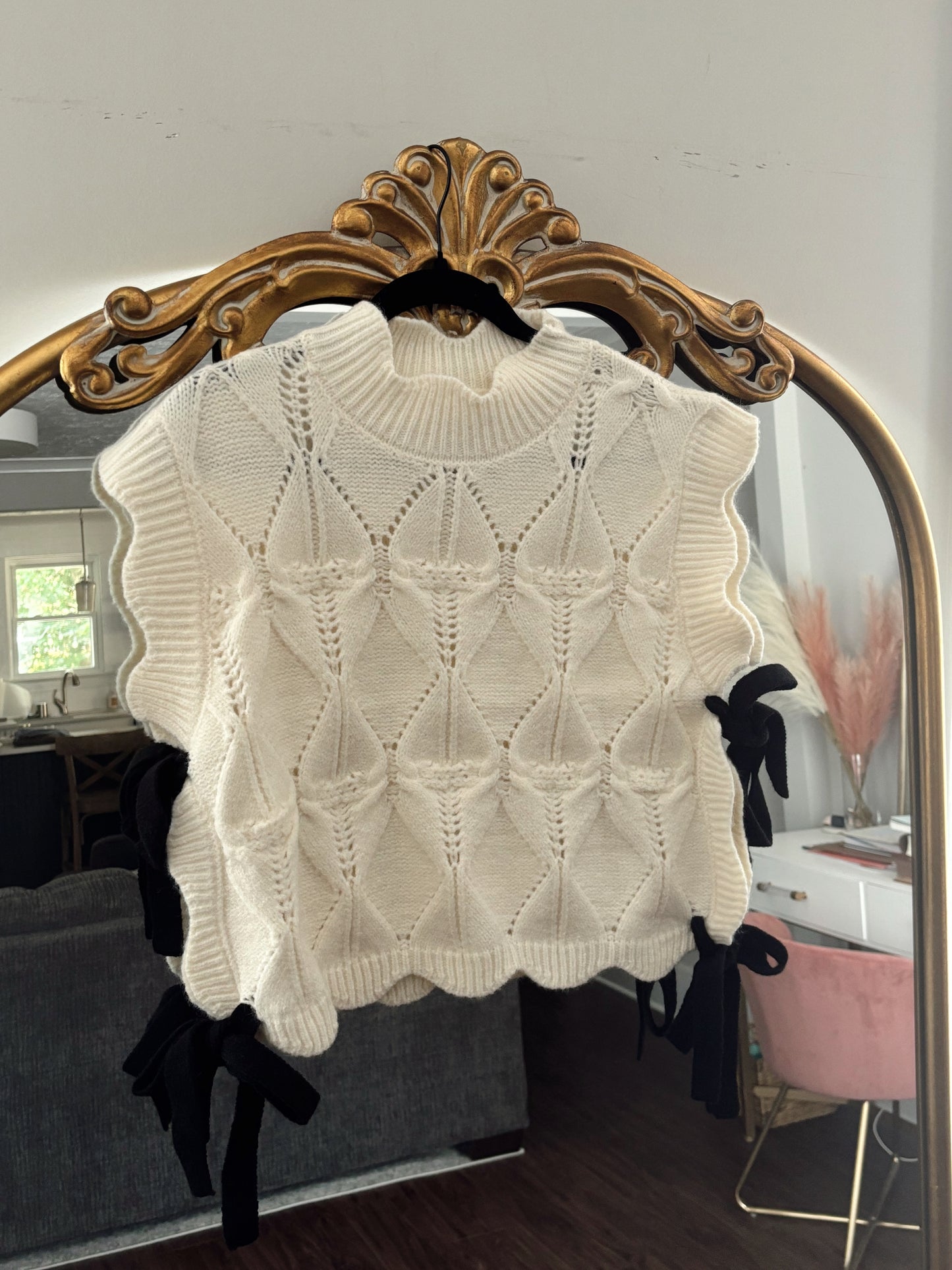 Bow Sweater - Ivory