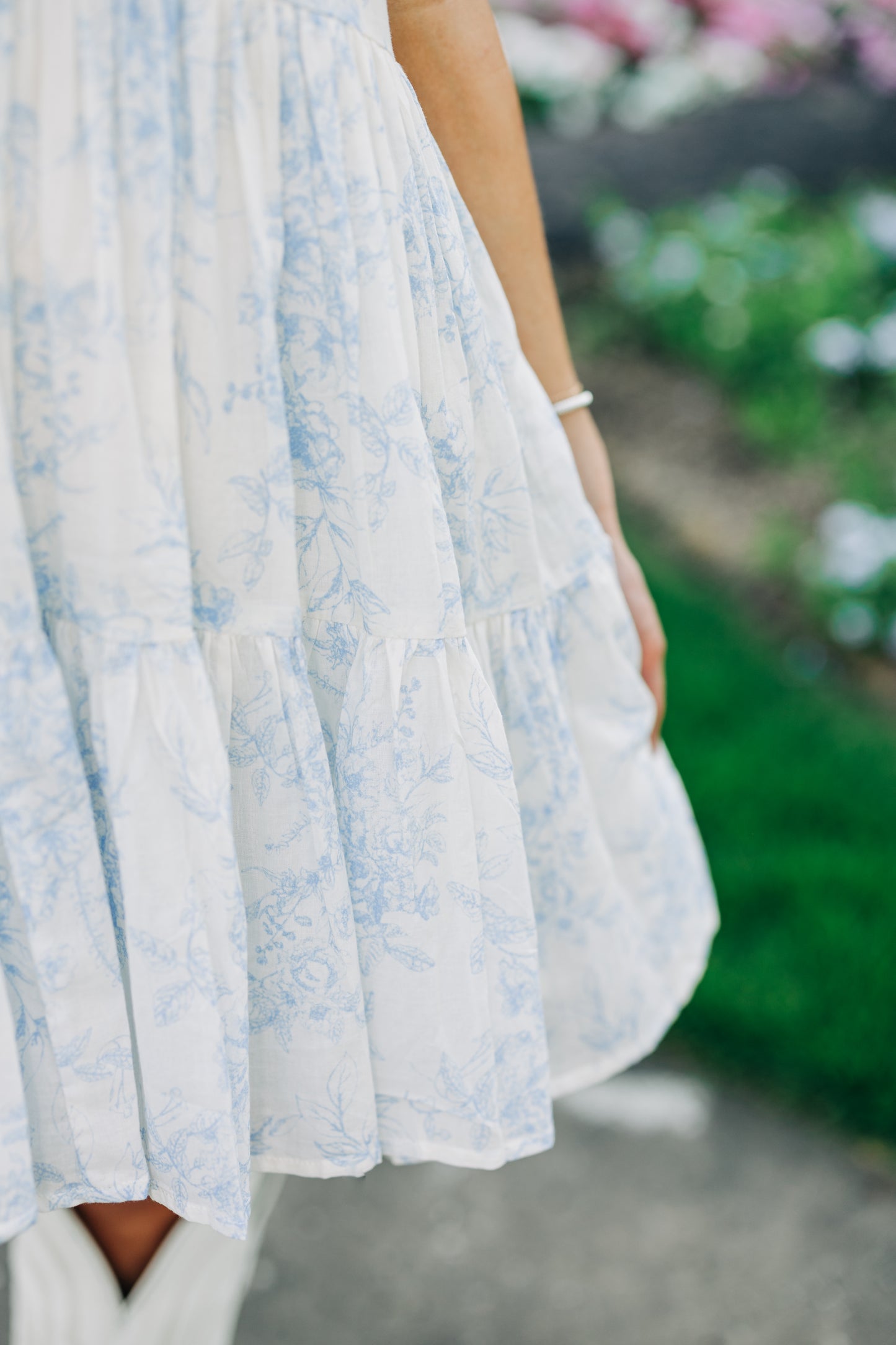 Hydrangea Dress - Blue