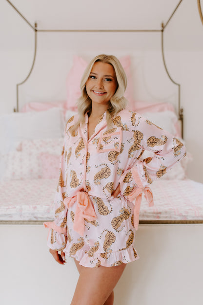 Pink Tiger Pajama Set