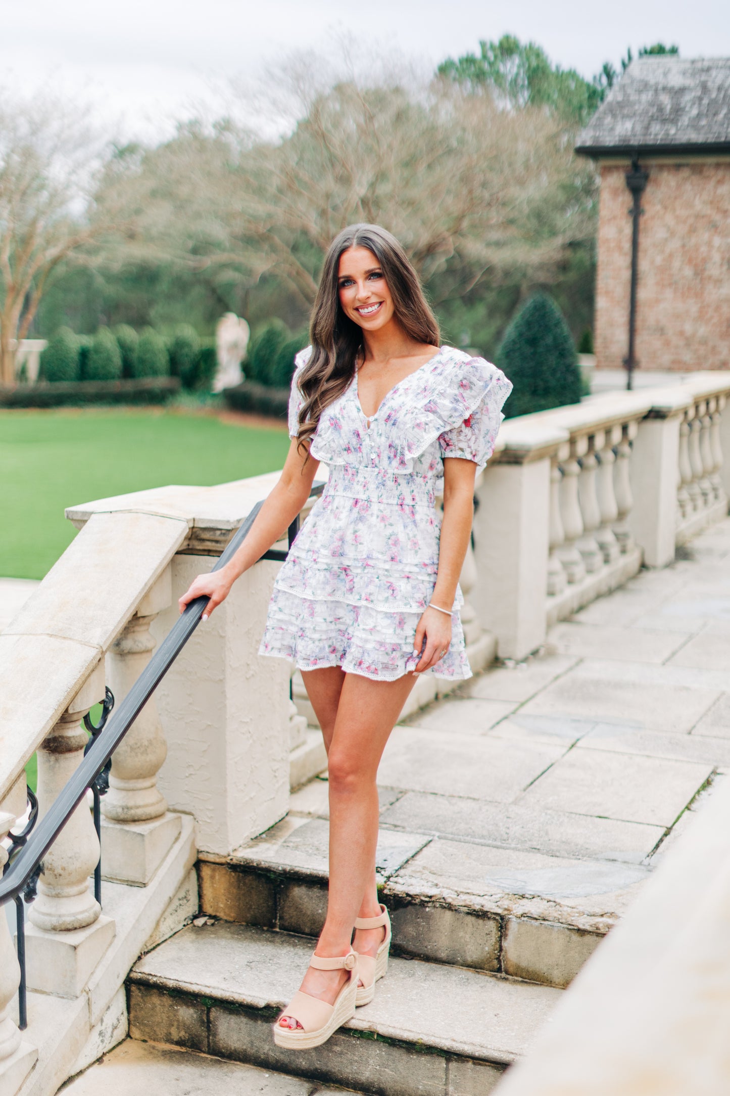 In Bloom Dress (Pink + Purple)