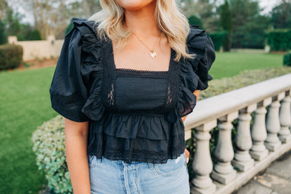 Charlotte Top (Black)