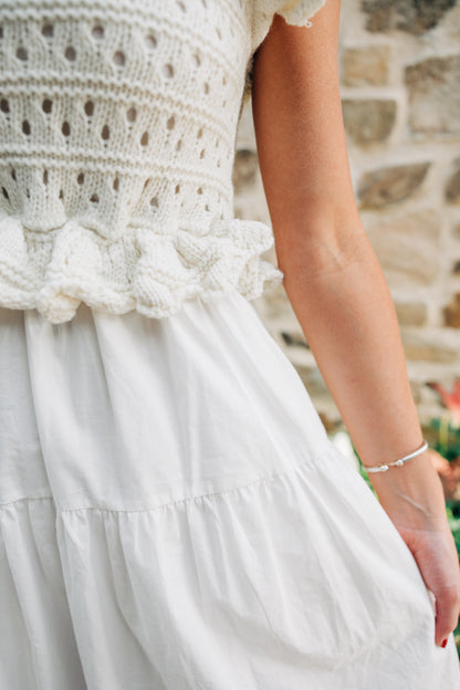 Ivory Knit Dress