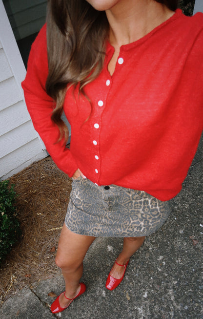 Ryan Sweater - Red