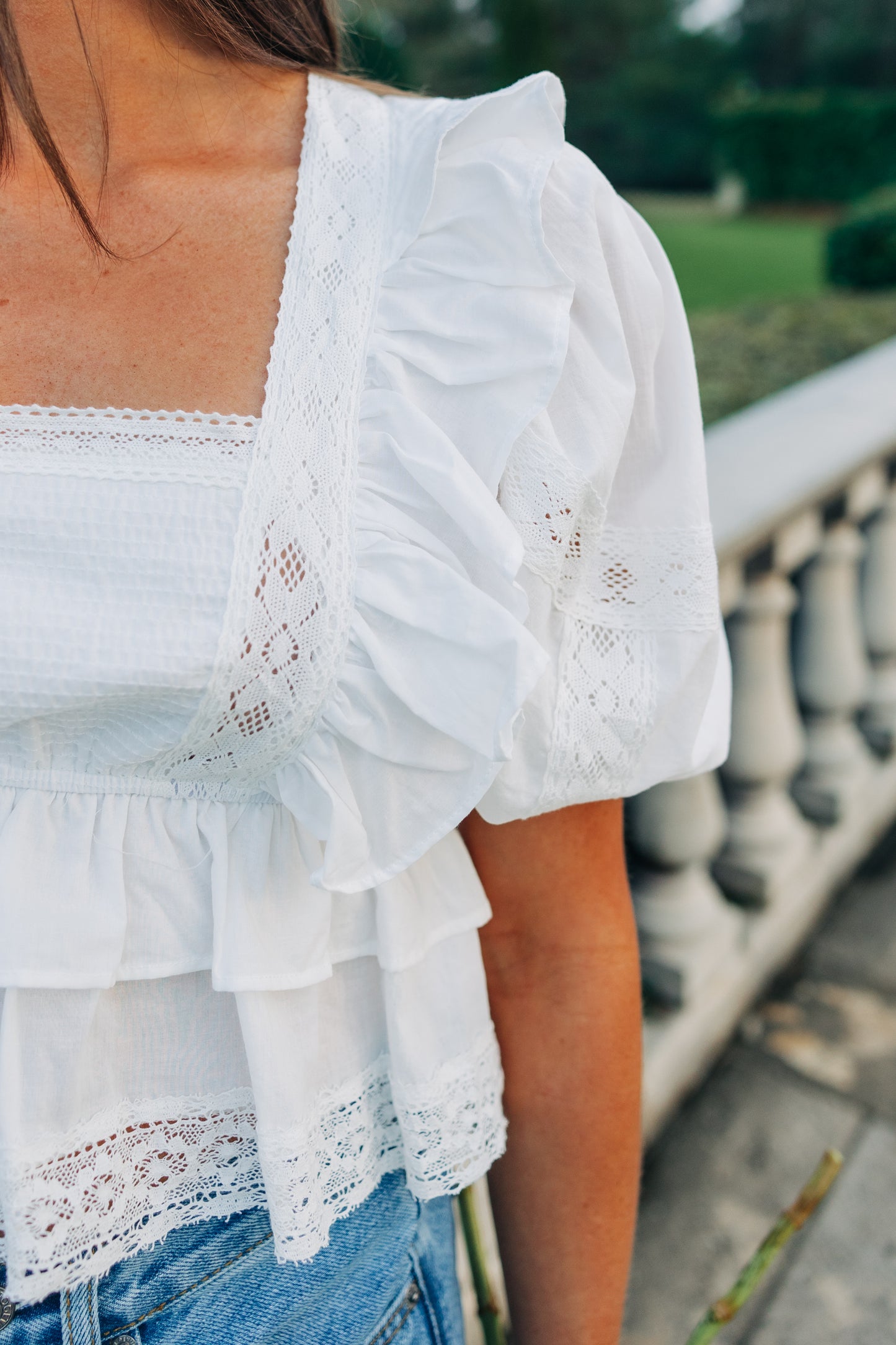 Charlotte top (White)