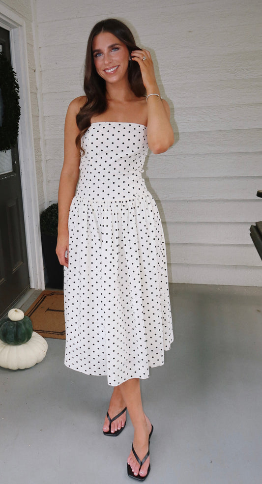 Elizabeth Polka Dot Dress
