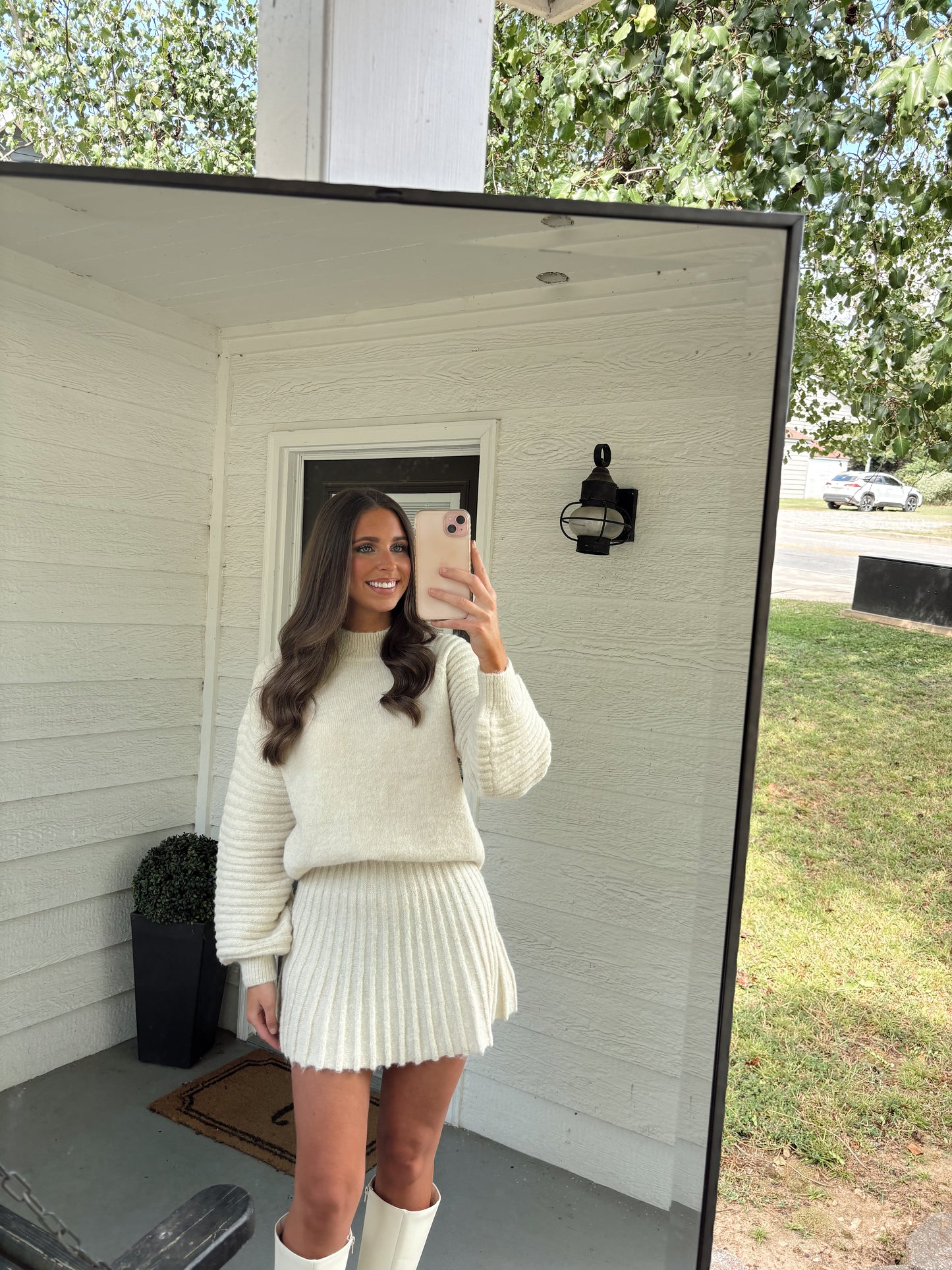 Olivia Skirt - Cream